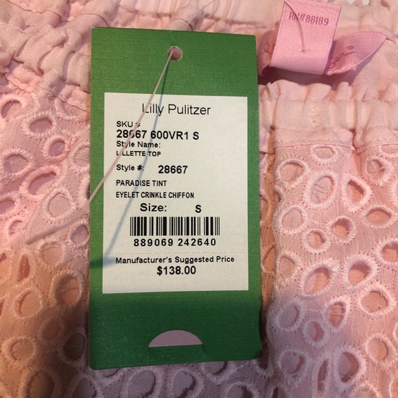 Lily Pulitzer Lillette Top - Picture 5 of 6